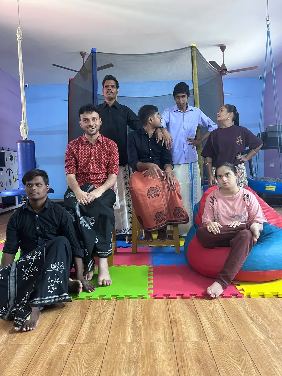 The Vruksh school community together