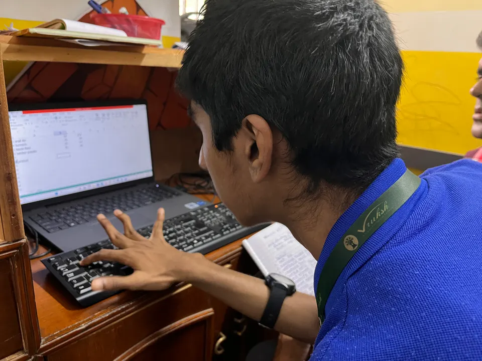 Practical learning at Vruksh