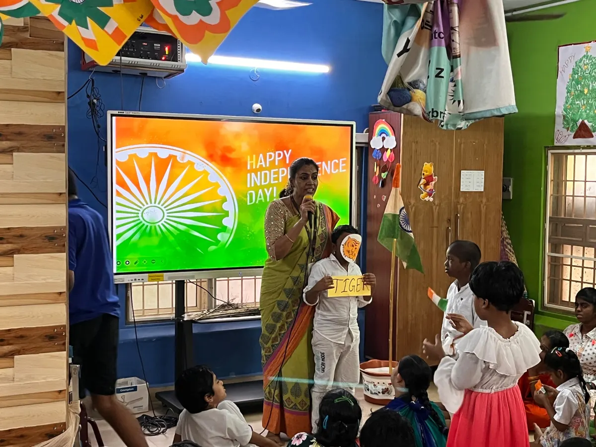 Special education activity at Vruksh